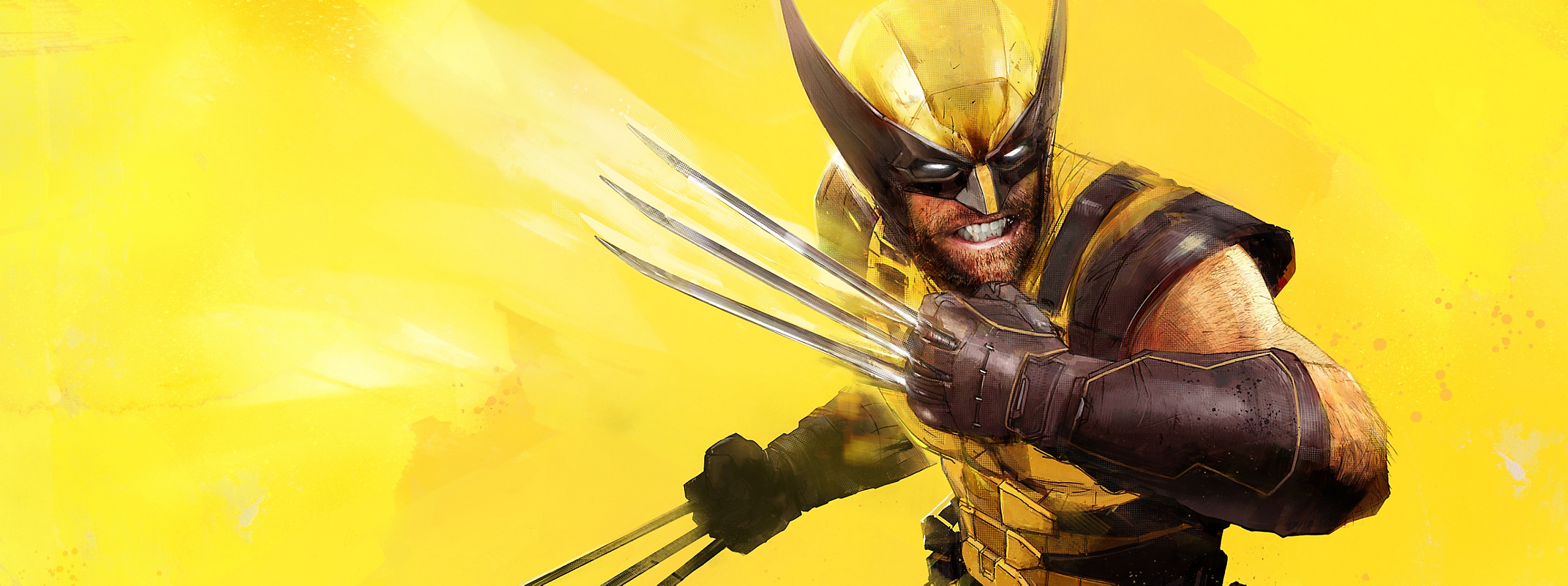 Wolverine with claws out
