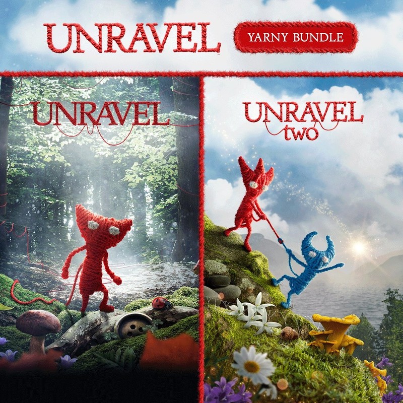 Unravel 1 + 2 Yarny Bundle